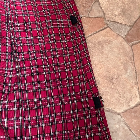 Vintage Super Low Fat plaid skirt - Picture 2 of 9